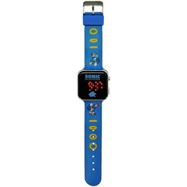 Sonic The Hedgehog - LED digitale Armbanduhr  - Blau
