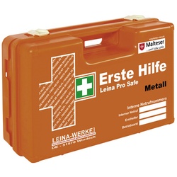 LEINA-WERKE Erste-Hilfe-Koffer »ProSafe«, BxL: 31 x 13 cm, orange