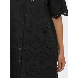 Only Shirtkleid Schwarz XL