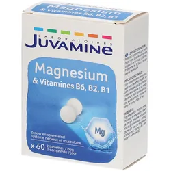 Juvamine Magnesium + Vitamin B6 B2+ B1