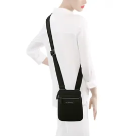 Valentino Efeo Umhängetasche Kunstleder Black