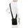 Valentino Efeo Umhängetasche Kunstleder Black