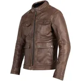 John Doe Drifter Lederjacke Braun XL