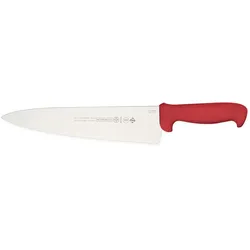 MUNDIAL, Küchenmesser, (5610-8), 20,3 cm, Breite dreieckige Klinge, Glatte Schneide, Rot, Edelstahl
