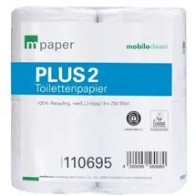 Cleanclub Toilettenpapier 2-lagig 64 Rollen