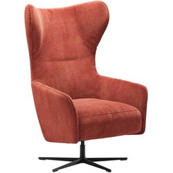 Sessel Comfort Republic Clemens | mit Stoff- oder Lederbezug Erdbeerrot