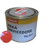 Weka Farbdose 375 ml schwedenrot (RAL 3011) für Ausbesserungsarbeiten