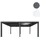 Mendler Pergola HWC-L46, Gartenpavillon Lamellen-Pavillon, 11cm-Aluminium-Gestell, Regenrinne sturmfest, 3x6m ~ anthrazit
