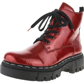 Rieker Damen Klassische Stiefeletten 74020, Frauen Stiefeletten,Booties,halbstiefel,Kurzstiefel,uebergangsschuhe,rot (33),38 EU / 5 UK