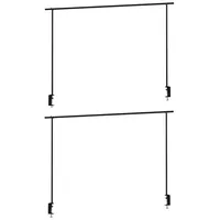 Home4You Deko-Tischgestelle 2er Set LASSANDA, 176 x 250 cm