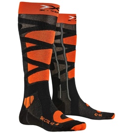 X-Socks X-Bionic Ski Control 4.0 Anthracite Melange/X-Orange, 42/44