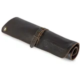 Petromax Bestecktasche Rindsleder Zusammenrollbar