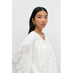 Structured blouse - White - M