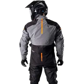 leatt adventure ADV Multitour 8.5 Textiljacke Grau/Schwarz/Orange 2XL