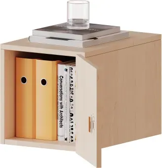 Aufsatzschrank für ErgoTray Serie, 1 Ordnerhöhe - Serie evo180