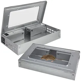 Petigi Lebendfalle 2 x Köderbox