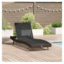 vidaXL Sonnenliege 197 x 70 x 82 cm Braun