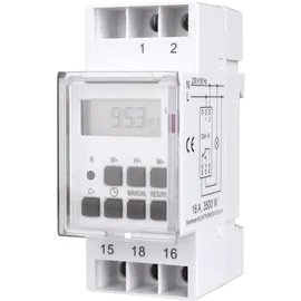 Elektrobock CS4-16 Zeitschalter, REG, Weiß
