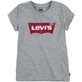 Levi's Kids ss batwing tee Mädchen Light Gray Heather 6 Jahre