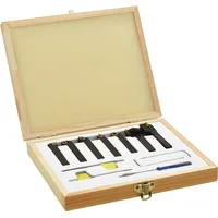 VidaXL 12-tlg. Drehmeißel-Set mit Wendeplatten 8x8 mm 70 mm