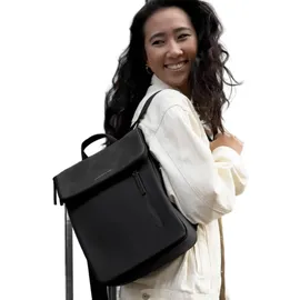 KAPTEN & SON Vallen Rucksack Beige Schwarz
