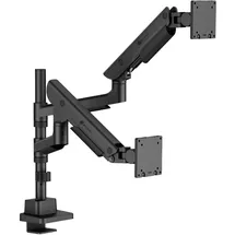 Icy Box IB-MS702-T Monitorständer für 2 Monitore Schwarz