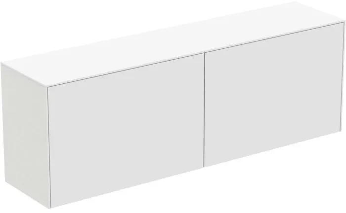 Ideal Standard Waschtisch-Unterschrank T4331Y1 ohne Ausschnitt, 2 Auszüge, 160 x 37 x 55 cm, Weiß matt lackiert