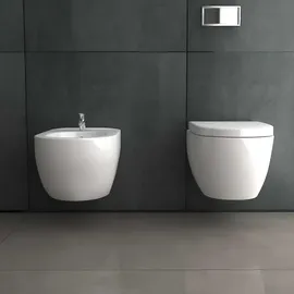 Alpenberger WC Sitz mit Absenkautomatik Weiß