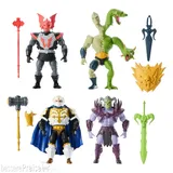 Mattel MATTJFX05 - Masters of the Universe Origins Actionfiguren 4er-Pack heo exclusive 14 cm