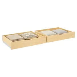 Homestyle4u Bettkasten in Braun 173x16x63 cm 1910