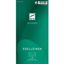 DFW Briefumschlag DL Edelleinen DRESDNER 820250 PG=25St