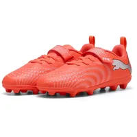 Puma Future 9 Play FG/AG Kinder glowing red/puma white/puma black 32
