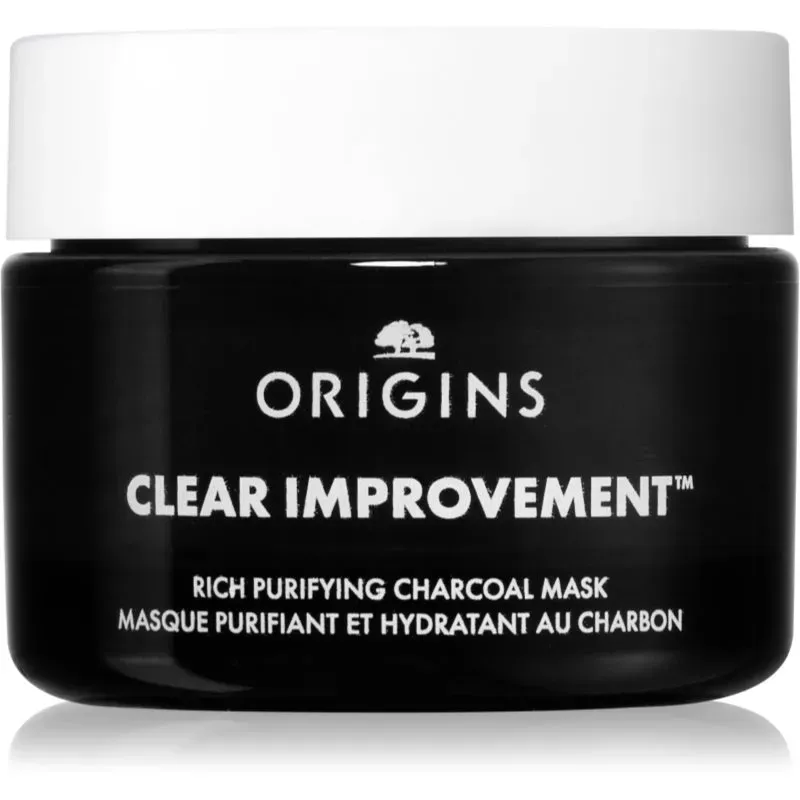 Origins Clear Improvement® Rich Purifying Charcoal Mask reinigende Maske mit Aktivkohle 30 ml