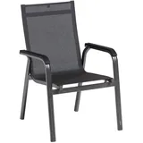 Kettler Basic+ Premium Stapelsessel 66 x 70 x 99 cm anthrazit