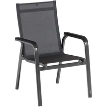Kettler Basic+ Premium Stapelsessel 66 x 70 x 99 cm anthrazit