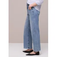 STREET ONE High Waist Wide Leg Jeans im Loose Fit light Blue wash, 27 - 27W / 26L