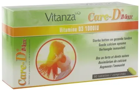 Vitanza Hq Care D Max 90 Tabletten