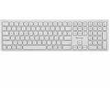 Alogic ASKBT3M-DE, Volle Größe (100%), Kabellos, Bluetooth, QWERTZ, Weiß