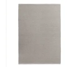 Steffensmeier Handweb Teppich Amsterdam | Wolle, Grau, handgewebt, Größe: 200x300 cm Wohnzimmer und Schlafzimmer