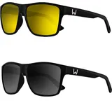 Westin W6 Street 200f Matte Black LB Grey Blue AR Purple - Polbrille, Polarisationsbrille, Brille