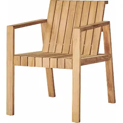 Gartensessel Manti aus Teakholz