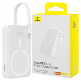 Baseus MAGSAFE MINI 10.000 mAh 20W Weiß