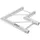 Alutruss DECOLOCK DQ2-PAC21H 2-Weg Ecke 90° Silber