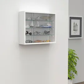 VCM Wandvitrine Drivalo 50 x 12 x 40 cm Weiß