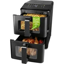 GOURMETmaxx Heißluft-Fritteuse 19129 10 l schwarz