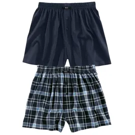 H.I.S. H.I.S Boxer in marine, kariert), | Gr.: 4XL
