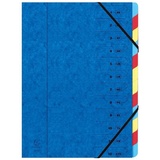 Exacompta Ordnungsmappe 54122E, A4 blau