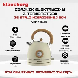 Klausberg KB-7906 1,8 l Beige