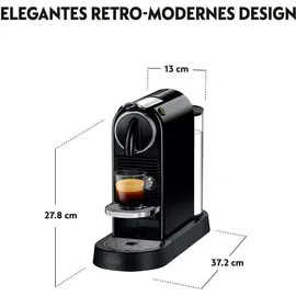 De'Longhi Nespresso CitiZ EN 167.B schwarz