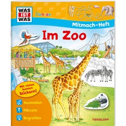 Was Ist Was Junior Mitmachheft / Was Ist Was Junior Mitmach-Heft Zoo - Tatjana Marti  Geheftet